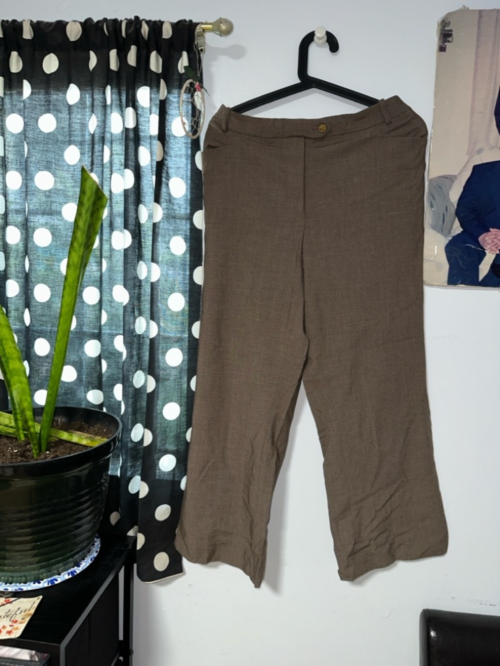 Calvin Klein Taupe/Brown Dress Pants